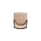 Manhattan Comfort Fifth Avenue Faux Leather and Velvet Dining Chair (Set of Two) in Tan and Walnut DC008-TN - alternate 7